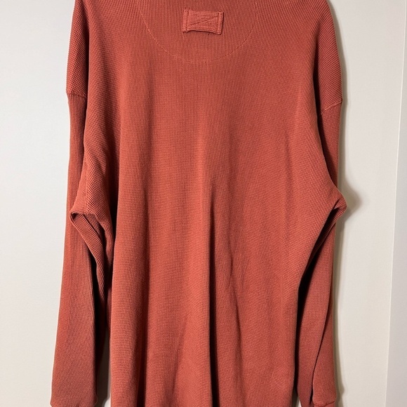 Men’s Wolverine 1/4 Button Thermal Henley Cotton Size XL Rugged Outdoor Casual - Picture 5 of 12